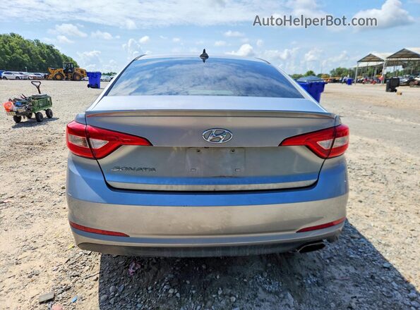 5NPE24AF0GH309619 2016 HYUNDAI SONATA Silver Widok z tyłu