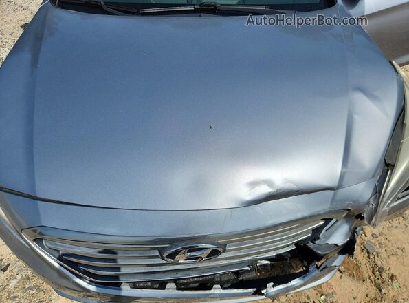 5NPE24AF0GH309619 2016 HYUNDAI SONATA Silver Widok wnętrza z tyłu