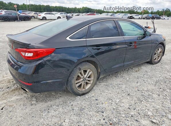 5NPE24AF0GH329742 2016 HYUNDAI SONATA Black Rear right