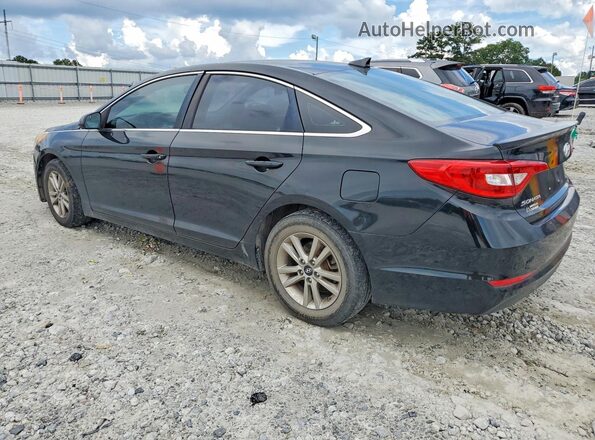 5NPE24AF0GH329742 2016 HYUNDAI SONATA Black Rear left