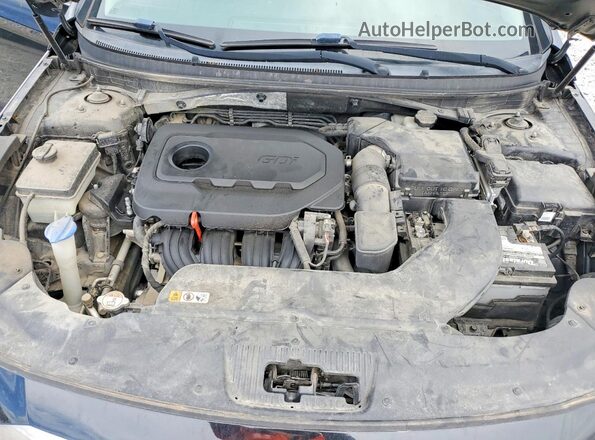 5NPE24AF0GH329742 2016 HYUNDAI SONATA Black Rear interior view