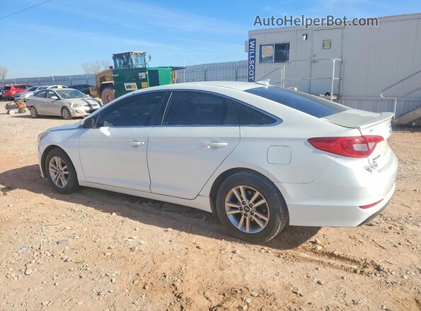 5NPE24AF0GH332012 2016 HYUNDAI SONATA Белый Задняя левая четверть