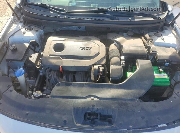5NPE24AF0GH332012 2016 HYUNDAI SONATA Белый Вид задней части салона