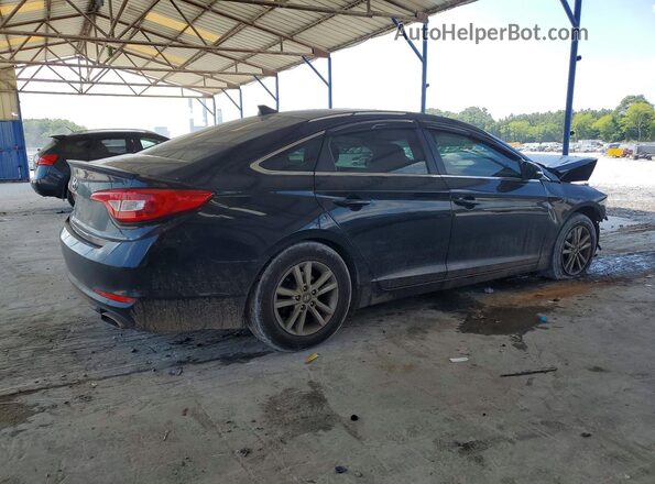 5NPE24AF0GH332110 2016 HYUNDAI SONATA Black Tył prawy