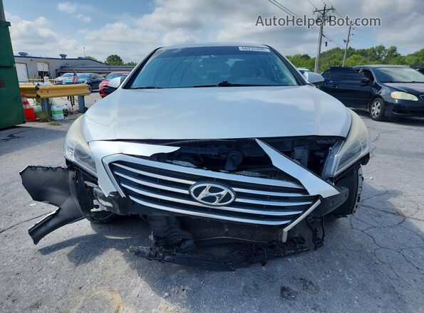 5NPE24AF0GH359260 2016 HYUNDAI SONATA Silver წინა ხედი