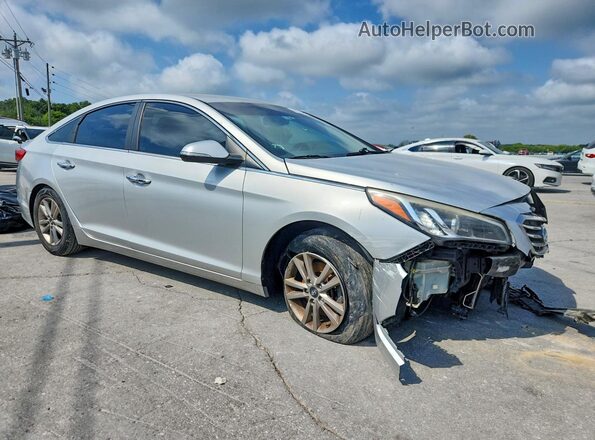 5NPE24AF0GH359260 2016 HYUNDAI SONATA Silver წინა მარჯვენა