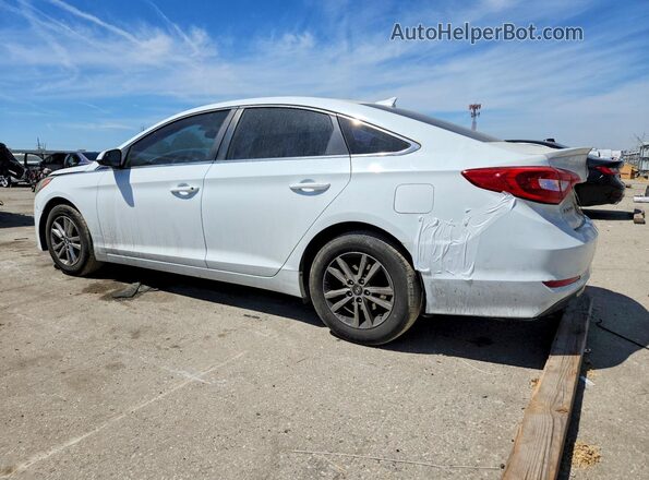 5NPE24AF0GH393456 2016 HYUNDAI SONATA Белый Задняя левая четверть