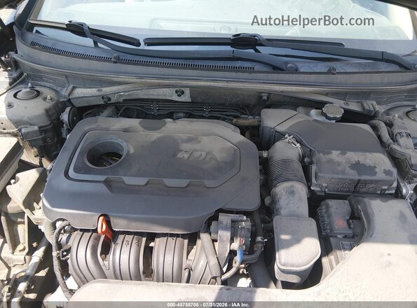 5NPE24AF0HH452958 2017 HYUNDAI SONATA Black Widok z tyłu