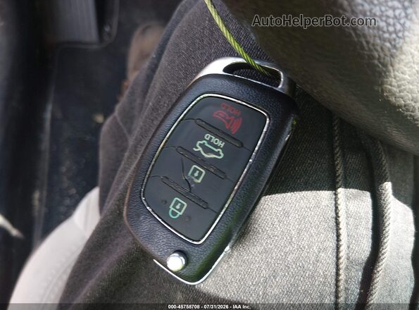 5NPE24AF0HH452958 2017 HYUNDAI SONATA Black Widok deski rozdzielczej
