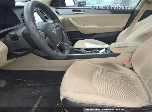 5NPE24AF0HH452958 2017 HYUNDAI SONATA  Սալոնի դիմացի տեսք