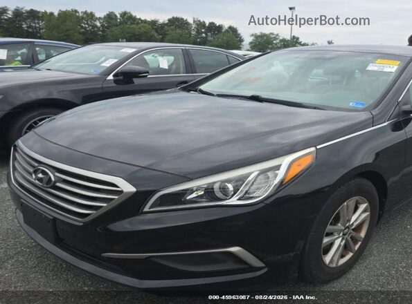 5NPE24AF0HH452958 2017 HYUNDAI SONATA  Առջևի ձախ երեք քառորդ տեսարան
