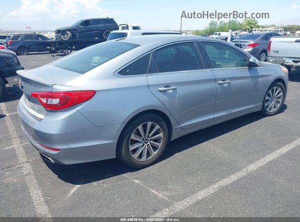 5NPE24AF0HH479352 2017 HYUNDAI SONATA Silver Հետևի աջ