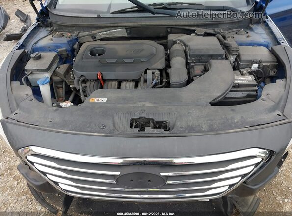 5NPE24AF0HH530249 2017 HYUNDAI SONATA Blue უკანა ხედი