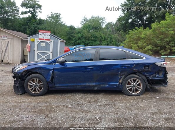 5NPE24AF0HH530249 2017 HYUNDAI SONATA Blue 