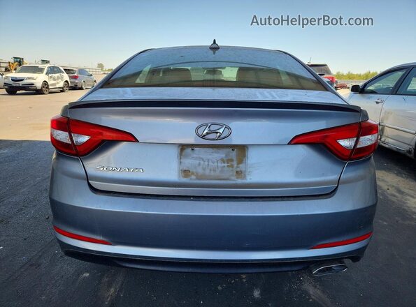 5NPE24AF0HH542479 2017 HYUNDAI SONATA Silver უკანა ხედი