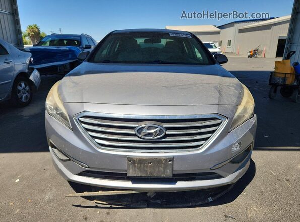 5NPE24AF0HH542479 2017 HYUNDAI SONATA Silver წინა ხედი