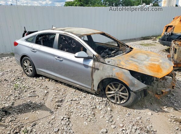 5NPE24AF0HH556916 2017 HYUNDAI SONATA Gray წინა მარჯვენა