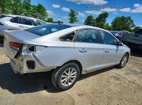 5NPE24AF0JH600841 2018 HYUNDAI SONATA Silver Tył prawy