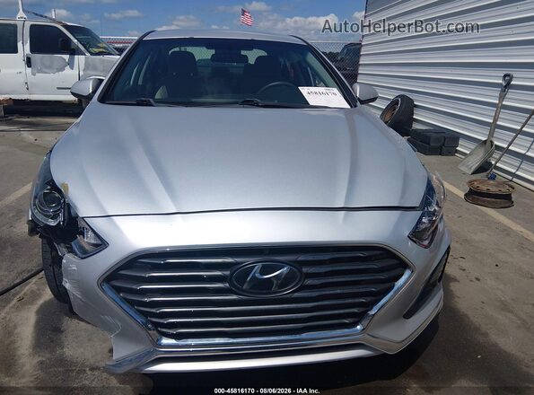 5NPE24AF0JH675863 2018 HYUNDAI SONATA Серебряный Вид щитка приборов