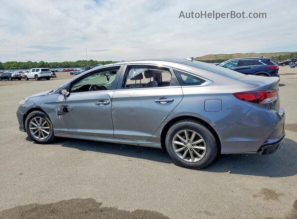 5NPE24AF0JH690878 2018 HYUNDAI SONATA Gray Задня ліва чверть