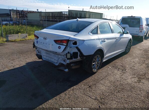 5NPE24AF0JH706223 2018 HYUNDAI SONATA White Trasero derecho