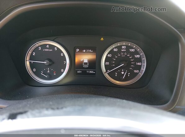 5NPE24AF0JH706223 2018 HYUNDAI SONATA White Vista de los asientos traseros