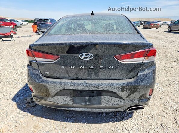 5NPE24AF0KH734153 2019 HYUNDAI SONATA Charcoal Вид ззаду