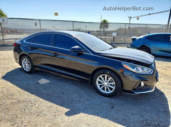 5NPE24AF0KH737019 2019 HYUNDAI SONATA Black წინა მარჯვენა