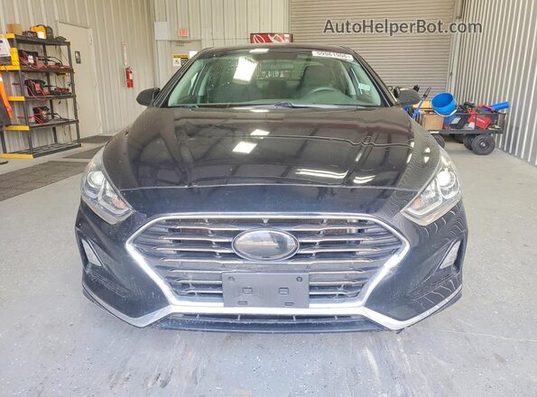 5NPE24AF0KH737022 2019 HYUNDAI SONATA Black Вид спереду
