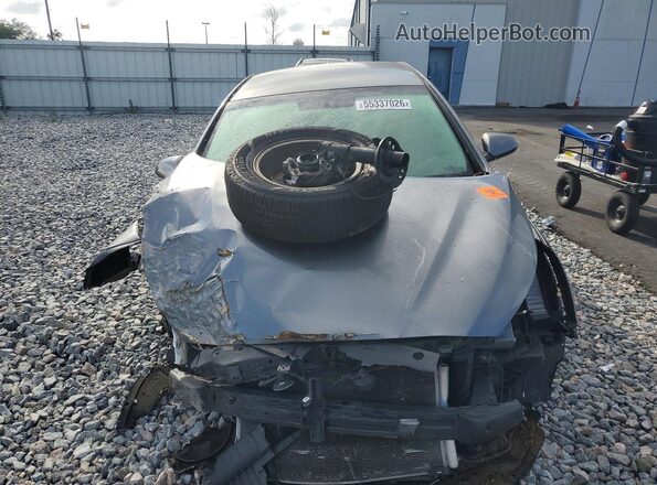 5NPE24AF0KH756525 2019 HYUNDAI SONATA Gray Front view