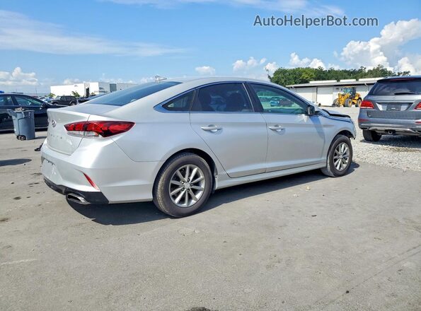 5NPE24AF0KH760929 2019 HYUNDAI SONATA Серебряный Задняя правая четверть