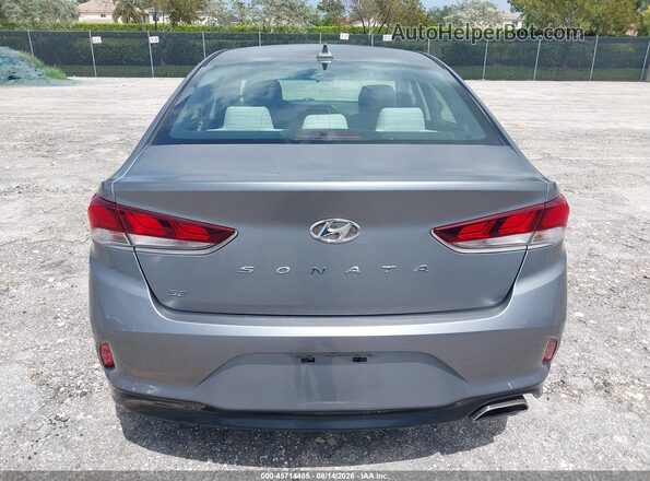5NPE24AF0KH772322 2019 HYUNDAI SONATA Gray 