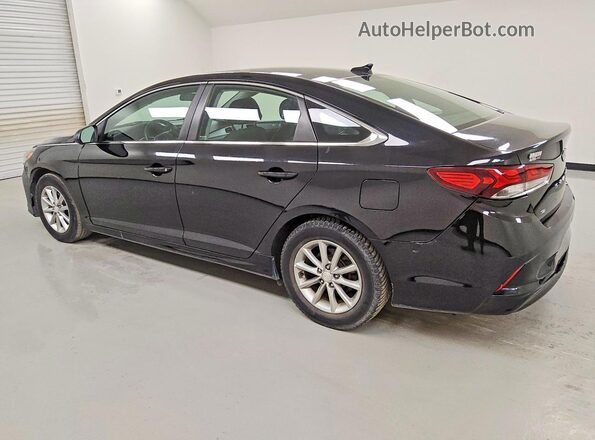 5NPE24AF0KH781313 2019 HYUNDAI SONATA Black Tył lewy