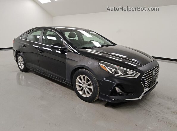 5NPE24AF0KH781313 2019 HYUNDAI SONATA Black 