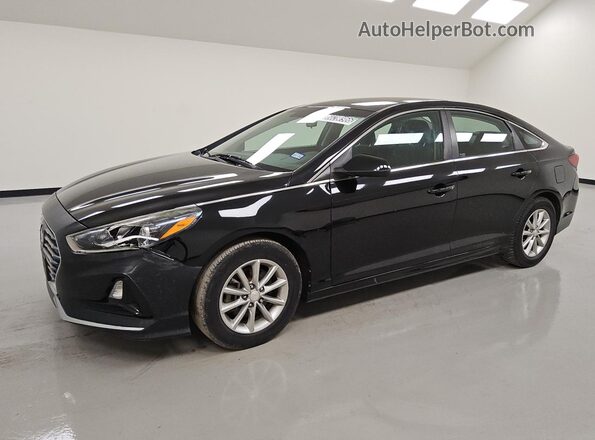 5NPE24AF0KH781313 2019 HYUNDAI SONATA Black 