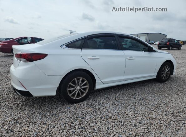 5NPE24AF0KH783515 2019 HYUNDAI SONATA Белый Задняя правая четверть