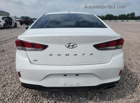 5NPE24AF0KH783515 2019 HYUNDAI SONATA Белый Вид сзади