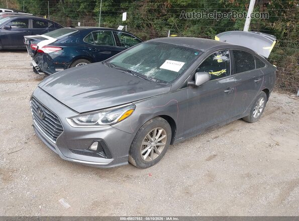 5NPE24AF0KH811717 2019 HYUNDAI SONATA Серый Передняя левая четверть