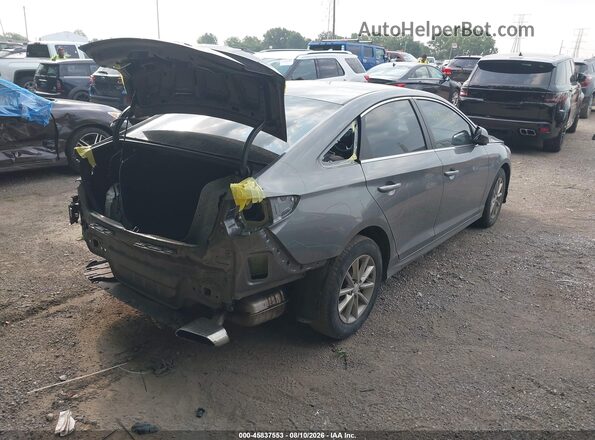 5NPE24AF0KH811717 2019 HYUNDAI SONATA Серый Задняя правая четверть