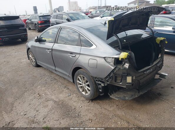 5NPE24AF0KH811717 2019 HYUNDAI SONATA Серый Задняя левая четверть