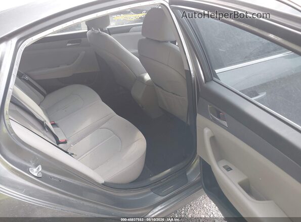 5NPE24AF0KH811717 2019 HYUNDAI SONATA Серый Вид наклейки с VIN-кодом
