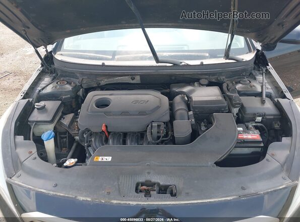 5NPE24AF1GH314375 2016 HYUNDAI SONATA Черный Вид сзади