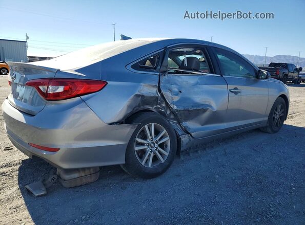 5NPE24AF1GH316868 2016 HYUNDAI SONATA Silver Trasero derecho