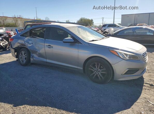 5NPE24AF1GH316868 2016 HYUNDAI SONATA Silver Delantero derecho