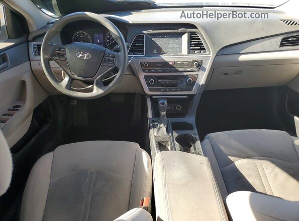 5NPE24AF1GH316868 2016 HYUNDAI SONATA Silver Vista del salpicadero