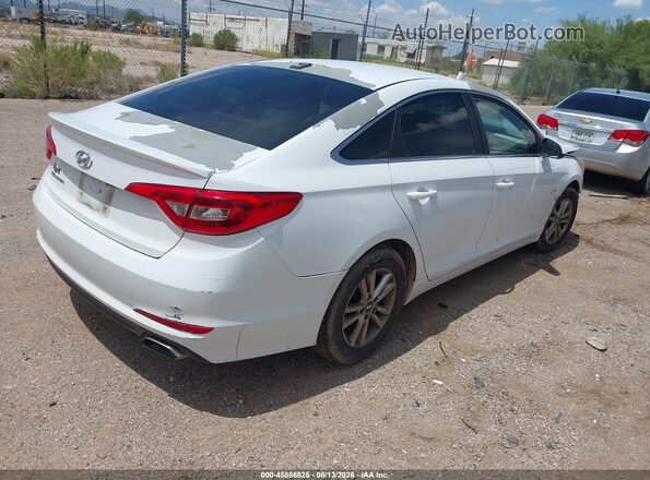 5NPE24AF1GH317910 2016 HYUNDAI SONATA White Հետևի աջ
