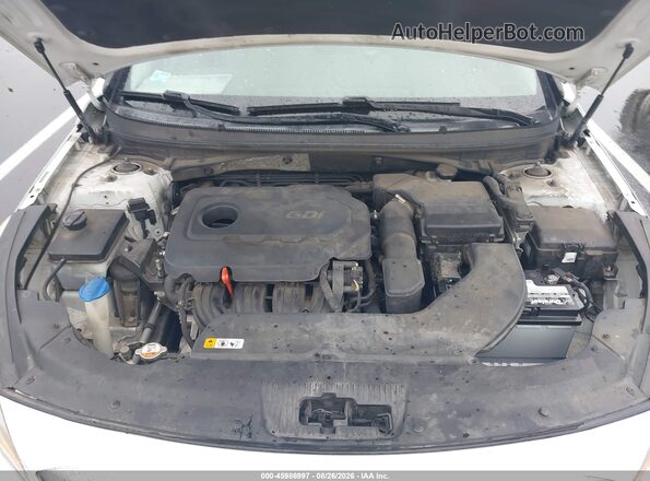 5NPE24AF1GH323562 2016 HYUNDAI SONATA Белый Вид сзади