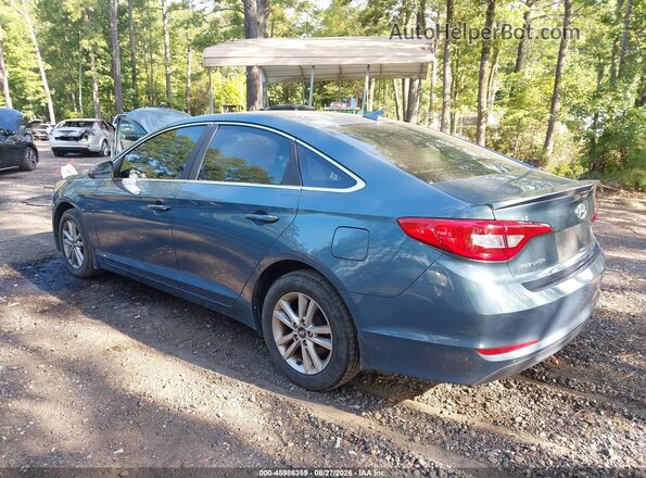 5NPE24AF1GH335677 2016 HYUNDAI SONATA Blue Tył lewy