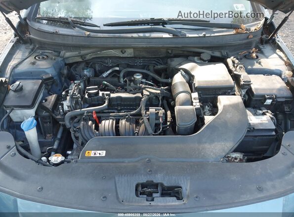 5NPE24AF1GH335677 2016 HYUNDAI SONATA Blue Widok z tyłu