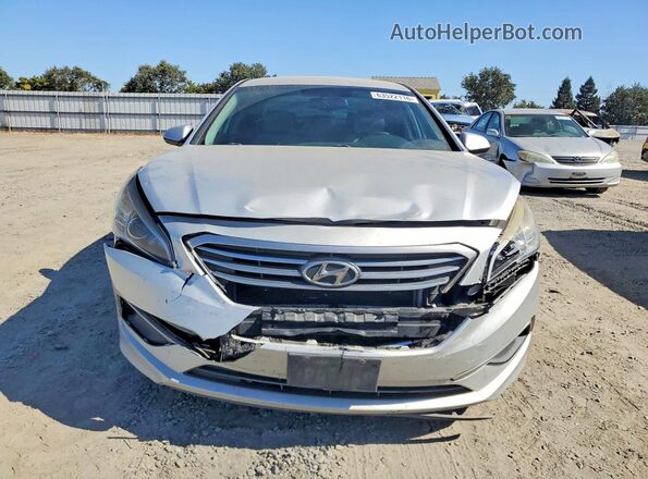 5NPE24AF1GH347814 2016 HYUNDAI SONATA Silver Vista frontal